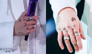 Less is more, love is blind Jungkookpie On Twitter Jungkook S Tattoos 1 A R M Y Army Admirer Jk 2 0613 Bts Debut Date 3 Rather Be Dead Than Cool It S The