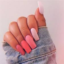 If you have round nails i suggest you let them grow out till side edges are straight with the nail bed. Pin On Pink