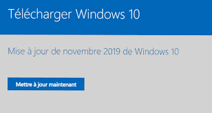 A la fin de l'opération, vous disposez de la. Windows 10 L Assistant De Mise A Jour Propose La Mise A Jour De Novembre 2019 Ginjfo