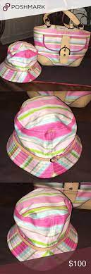 Coach Soho Purse And Hat Striped Purse Pastel Stripes Clothes Design