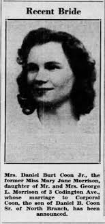 Mary Jane Morrison Coon (1923-2010)