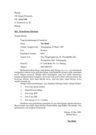 Dengan demikian maka kemungkinan anda akan diterima cukup tinggi. Tag Contoh Surat Lamaran Kerja Magang Di Bank Bni Download Kumpulan Gambar