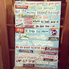 Bday Funny Birthday Cards For Dad From Daughter I Think Hailey Would Love Doing This For Her Fathers Bday It Would Of Been Cute But Her And Candy Birthday Cards Birthday Candy Posters Happy Birthday Posters