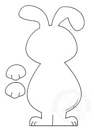 Easter is a festival celebrated by christians globally as a day of resurrection of jesus christ. Bunny Templates To Print Free Cut And Paste Bunny Rabbit Craft Simple Mom Project Cut Out The Paper Parts A B C By Cutting Along The Solid Lines Kingfish Blog