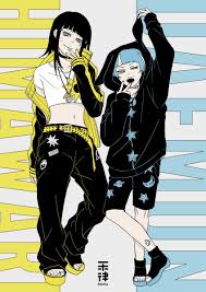 ikkiritsu, boruto: two blue vortex, daemon (naruto), uzumaki himawari, 1boy  - Anime R34