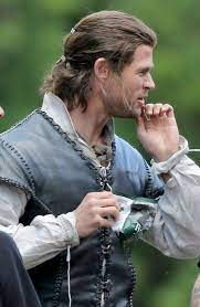 My Wig For Chris Hemsworth As Eric In Huntsman Winter War For Alex Rouse Wig Co Hair Designer Luca Vanella Lico