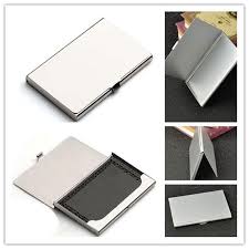Customer questions & answers see questions and answers. Useful Pocket Business Card Holder Business Name Credit Id Card Holder Box Metal Aluminium Alloy Office Box Case Business Cards Aliexpress