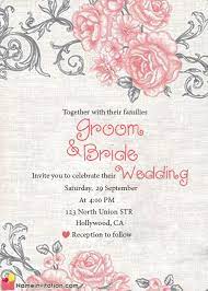 Free greeting card mockup psd with envelope helps you to showcase your design in a photorealistic style. Online Wedding Invitation Card Maker Free Download With Name
