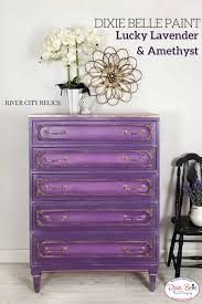 Put Purple In Your Home This Lovely Piece Designed With Dixie Belle Paint By Drew At River City Re Painted Furniture Colors Painted Furniture Purple Furniture