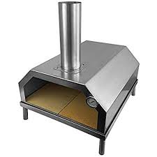 Dada I Edelstahl Outdoor Pizzaofen Mit Pizzastein Flammkuchenofen Amazon De Garten In 2020 Flammkuchenofen Pizzaofen Pizzastein