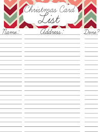 Free Christmas Card List Printable Christmas Cards Free Business Christmas Cards Christmas Cards