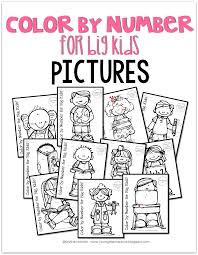 Color By Number For Big Kids Young Teacher Love Numbers For Kids Coloring Pages For Kids Coloring For Kids