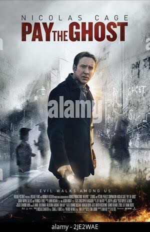 NICOLAS CAGE, PAY THE GHOST, 2015 Stock Photo - Alamy