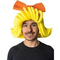 Foam Party Hats Ponytail Foam Wig
