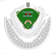 kauffman stadium seating chart with seat numbers seating chart