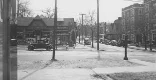 Queens Kew Gardens Metropolitan Avenue And 116th Street January 8th 1940 Frederick J Weber Photographer Forest Hills Queens Kew Gardens Garden History