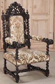 Antique Louis Xiii Barley Twist Fauteuil Antique Armchairs Inessa Stewart S Antiques Beautiful Armchairs Victorian Furniture French Furniture