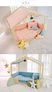楽天市場 point3倍 キッズベッド スタンダードタイプ 子供用 ベッド キッズ かわいい バンパーベッド ベビーベッド ベッドガード サイドパット 全周 マットレス付き 布団付き 一式 セット 天蓋 屋根 子供部屋 赤ちゃん 幼児 kinokino kidsmioベビーサークル マット