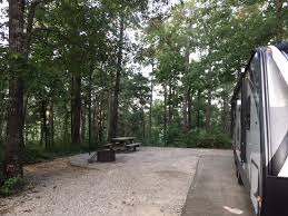 Camping right next to a blue river on a sandy beach. Corinth Campground Yellow Hammer Loop Site 18 Picture Of William Bankhead National Forest Double Springs Tripadvisor