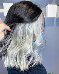 Medium length wavy hair half up half down. Mojka Hair On Instagram Done Today Mojkahairyorkst Mojkahair Sydney Joicoaustralianz Hair Ha Hair Color Underneath Hair Color Streaks Hair Inspo Color
