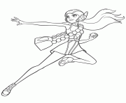 All coloring pages » cartoon » big hero 6 » simple armored honey lemon. Big Hero 6 02 Coloring Pages Printable