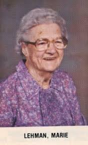 Michael M. Zehr and sister Lena Zehr Yousey, brother Benjamin F. Zehr and  brother-in-law Simon W. Lehman (married Katherine M. Zehr). Photo from  Benjamin's granddaughter Susan Grau Rice. Photo dated March 27,