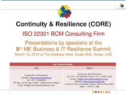Sama Bcm Framework In 2020 Business Continuity Business Continuity Planning Risk Management