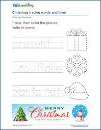 Students will be asked to name each elf by combining a syllable from column a with a syllable from column b. Christmas Worksheets Bundle K5 Learning