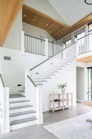 Sheffield Bwd House Stairs White Staircase Farmhouse Style House