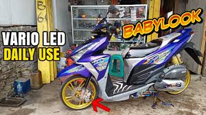 Vario 110 modifikasi babylook yg simple dan skrg style ini lg disukai para pencinta babylook Download Modifikasi Babylook Vario Mp3 Mp4 3gp Flv Download Lagu Mp3 Gratis