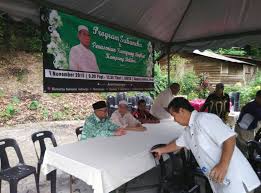 Mengenal pasti masalah orang asli kg. Facebook