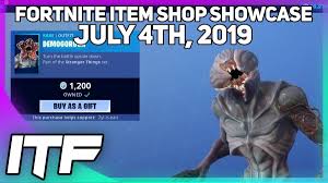 Greetings everyone, due to the recent issues with facebook, our item shop bot has been taken down and for that, we have moved the bot to telegram. Fortnite Item Shop New Stranger Things Skins July 4th 2019 Fortnite Battle Royale Esports Fast