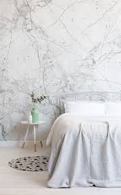 White Marble Wallpaper Textured White Mural Muralswallpaper Grey Wallpaper Bedroom Modern Grey Bedroom Grey Bedroom With Pop Of Color