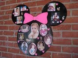 Diy Minnie Mouse Photo Collage Minnie Mouse Birthday Party Minnie Mouse First Birthday Minnie Mouse 1st Birthday
