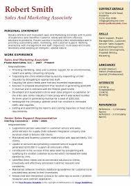 Sales and marketing resume examples reflect job seekers in various industries, operating in a sales and marketing capacity. Sales And Marketing Associate Resume Samples Qwikresume