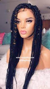 Box Braid Wig Frontal Wigs Full Lace Wigs Longboxbraids Short Box Braids Box Braids Pictures Short Box Braids Hairstyles