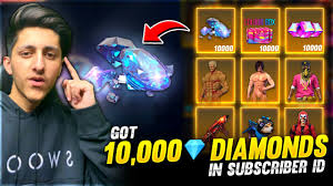 Come join this event with friends all over the world now! Opening 10 000 Diamond Holi Crate In Subscriber Id I Got 10 000 Diamond Garena Free Fire Youtube