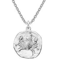 Cancer (♋︎) is the fourth astrological sign in the zodiac, originating from the constellation of cancer. Trendor 08447 Silver Zodiac Cancer With Necklace Uhrcenter