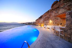 Also a roof top lounge. Hotel Mykonos Beach Hotel Megali Ammos Trivago De
