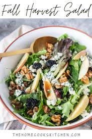 Fall Harvest Salad Recipe In 2021 Autumn Salad Recipes Thanksgiving Salad Recipes Harvest Salad