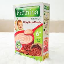 Pembayaran mudah, pengiriman cepat & bisa cicil 0%. Jual Promina Bubur Bayi Rasa Milky Beras Merah Box 120g Di Lapak Bukamart Jepara Bukalapak