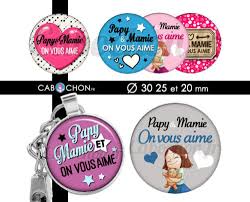 Progression a fait naître véritable marché de la de rencontres notre rôle c'est d'essayer d'élargir la vision on essaie. Papy Mamie On Vous Aime 45 Images Digitales Rondes 30 25 Et 20 Mm Papi Mami Mamy Pere Mere Un Grand Marche