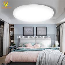 Round Led Recessed Ceiling Panel Light Slim Flush White Fitting White Ceiling Lights Living Room Modern Led Ceiling Lights Living Room Ceiling