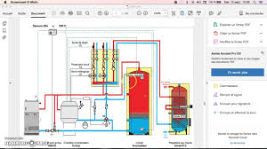Ce type d'installation doit être couplée à une régulation en fonction de la température extérieure pour optmiser le rendement et les éconnomies d'énergie; Schema Hydraulique Fioul Gaz En Releve Bois Buche Hydro Accu Youtube