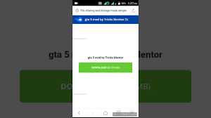 Click button below and download gta 5.7z. 88mb Mediafire Link How To Download Gta 5 For Android Ios Youtube