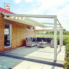Markisen von warema, klaiber und corradi. Faltanlage Als Mobiler Sonnenschutz Und Regenschutz Fur Die Terrasse