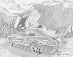 Below, we have four different ford vehicle coloring pages you can download (click to jump to that page)! 2003 Saleen Mustang Classic Car Art Print Drawing By Stephen Rooks