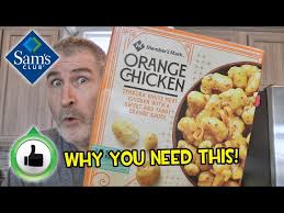 BEST CHICKEN EVER! Members Mark Orange Chicken 🐔