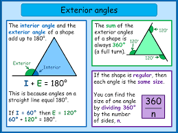 Exterior Angles Of A Polygon Mnm For Students