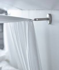 Setting Up A Sloping Roof More Space To Live Dignitet Steel Cable Made Of Stainless Steel Over A Bed Sloped Ceiling Bedroom Canopy Bed Diy Curtain Over Bed